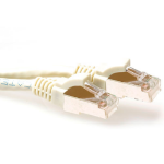 ACT FB6007 SFTP CAT6A Patchkabel Snagless Ivoor - 7 meter