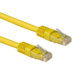 ACT IB1902 LSZH U/UTP CAT6A patchkabel - 2 meter - Geel