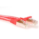 ACT FB6520 SFTP CAT6A Patchkabel Snagless - 20 meter - Rood