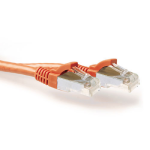 ACT FB7103 LSZH SFTP CAT6A Patchkabel Snagless - 3 meter - Oranje