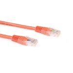 ACT IB4301 U/UTP CAT6A Patchkabel - 1 meter - Oranje