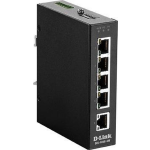 D-link DIS‑100G‑5W Unmanaged L2 Gigabit Ethernet (10/100/1000) - Negro