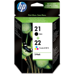 HP 21/22 Cartridges Combo Pack