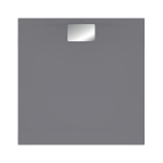 Villeroy & Boch Villeroy en boch Architectura douchebak 100x100x4.8cm metalrim antraciet uda1010ara148v1s