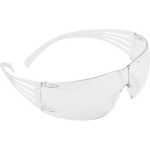 Kunststof veiligheidsbril / vuurwerkbril voor volwassenen 18gr transparant -