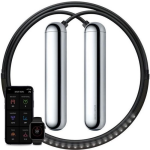 Smart Rope LED Springtouw - Chroom - L - Zwart