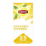 Lipton - Feel Good Selectione Thee Citroen - 25 zakjes - Zwart