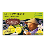 Celestial Seasoning - Sleepytime Decafe Thee Citroen Jasmijn - 20 zakjes - Groen