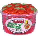 HARIBO - Giant Strawberries - 150 pieces