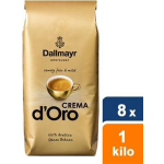 Dallmayr - Crema d&apos; Koffiebonen - 8x 1kg - Goud