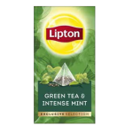 Lipton - Exclusive selectione thee & Intense munt - 25 Pyramide zakjes - Groen
