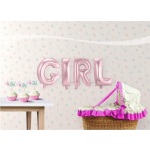 Folat Ballonletters Baby Girl - Roze