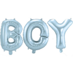 Folat Ballonletters Baby Boy - Blauw