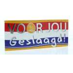 Voor Jou! Wensreep geslaagd 70 gram