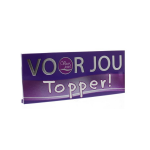 Voor Jou! Wensreep topper 100 gram