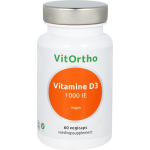 Vitortho Vitamine D3 1000 IE vegan 60 vcaps