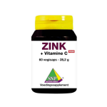 Snp Zink 50mg + gebufferde vitamine C puur 60 vcaps
