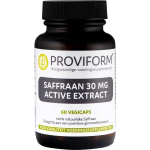 Proviform Saffraan 30 mg active extract 60 vcaps