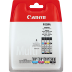 Canon CLI-581 Cartridges Combo Pack - Zwart