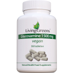 Livinggreens Glucosamine 1500 vegan 360 tabletten