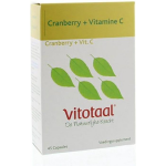 Vitotaal Cranberry + C 45 capsules
