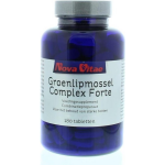 Nova Vitae lipmossel complex forte 180 tabletten - Groen