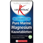 Lucovitaal Pure marine magnesium 30 kauwtabletten