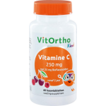 Vitortho Vitamine C 250 mg met 25 mg bioflavonoïden (kind) 60 kauwtabl