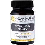 Proviform Vitamine D3 10 mcg 100 softgels