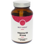 Best Choice Vitamine D3 25 mcg 180 tabletten
