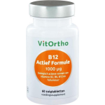 Vitortho B12 Actief formule 1000 mcg 60 zuigtabletten