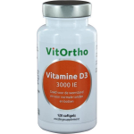 Vitortho Vitamine D3 3000IE 120 softgels