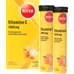 Roter Vitamine C 1000 mg sinaasappel & abrikoos duo 40 bruistabletten