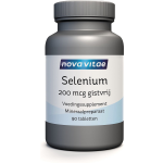 Nova Vitae Selenium 200 mcg gistvrij 90 tabletten