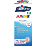 Davitamon Junior 1+ vloeibare vitamines framboos 100 ml