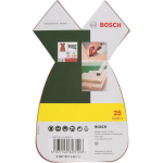 Bosch Schuurpapierset K80, K120, K180 (25x)