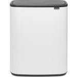Brabantia Bo Touch Bin 2 x 30 Liter White - Wit