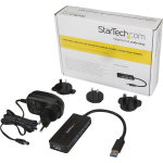 Startech .com 4 Port USB 3.0 Hub with Cha