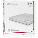LG Hitachi- Slim Portable DVD Writer GP57EW40.AHLE10B