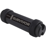 Corsair Survivor Stealth (V2) - USB-stick - 256 GB - Zwart