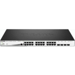 D-link DGS-1210-28MP netwerk-switch Managed L2 Gigabit Ethernet (10/100/1000),Grijs 1U Power over Ethernet (PoE) - Negro