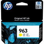 HP 963 Yellow Original Ink Cartridge Origineel 1 stuk(s) - Geel