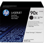 HP 90X - CE390XD - tonercartridge - / 2 Pack - Zwart