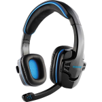 Blueway Stereo Gaming Headset - PS4 & PC - Zwart/ - Blauw