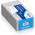 Epson SJIC22P(C): Ink cartridge for ColorWorks C3500 (Cyan)