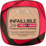 L'Oreal Paris Infaillible 24H Fresh Wear Powder Foundation 130 True - Lichte huid, neutrale ondertoon. - Plata