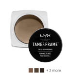 NYX Professional Makeup Tame&Frame Tinted Brow Pomade Black - Brown black. - Zwart