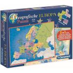 Clementoni legpuzzel Geografie Europa 2-in-1 104 stuks