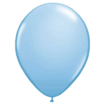 Folat Ballon Metallic Licht 30 cm 10 stuks - Blauw