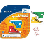 Westcott gum Sneakers 2 stuks op blister